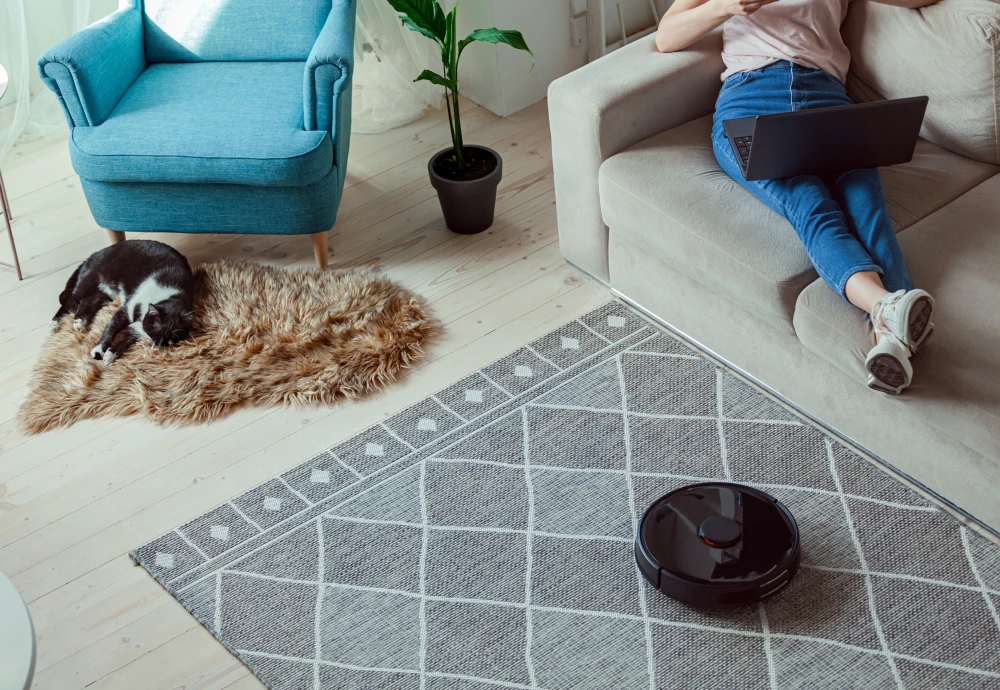 robot vacuum pet hair self cleaning